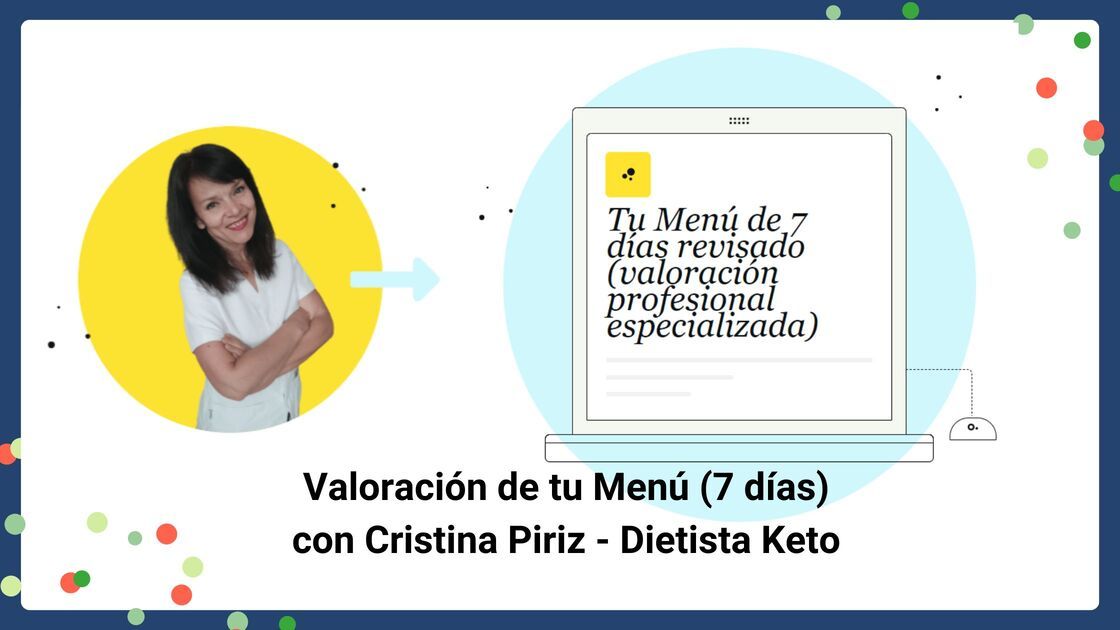 servicio de valoracion y revision de menus keto low carb carnivora con Cristina Piriz dietista especializada en dieta cetogenica nutricionista